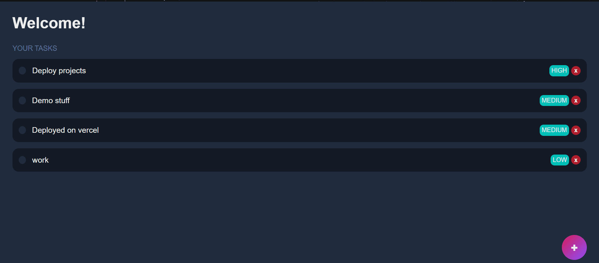 An image of the MERN To-do App project.
